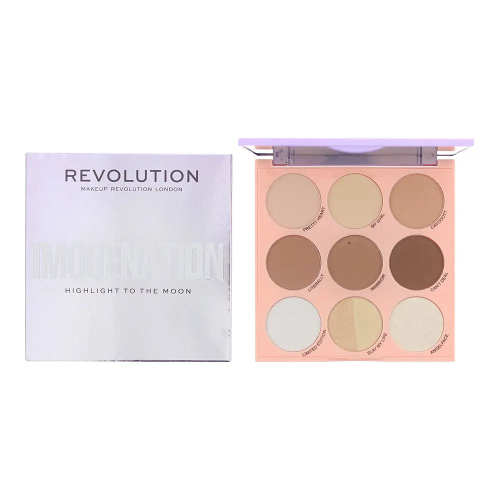 Revolution Imogenation Highlight To The Moon Highlighting Palette 9 x 2g Revolution