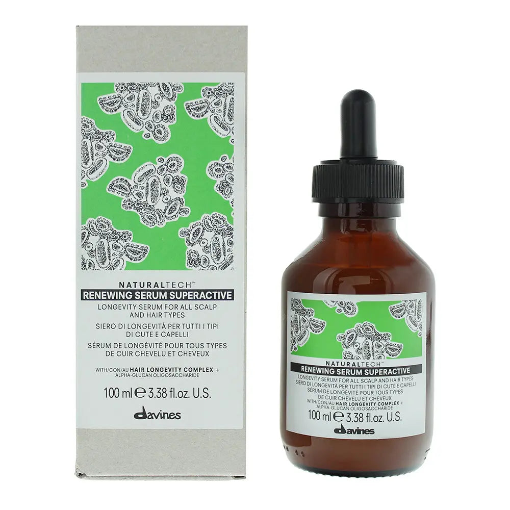 Davines Naturaltech Renewing Serum Superactive 100ml All Hair Types Davines