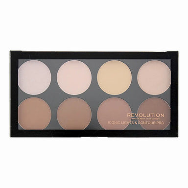 Revolution Iconic Lights  Contour Pro Contouring Palette 8 x 1.6g Revolution