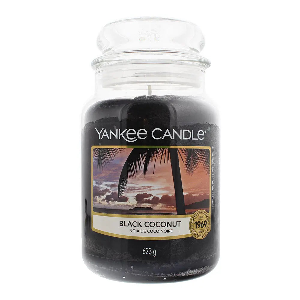 Yankee Black Coconut Candle 623g Yankee