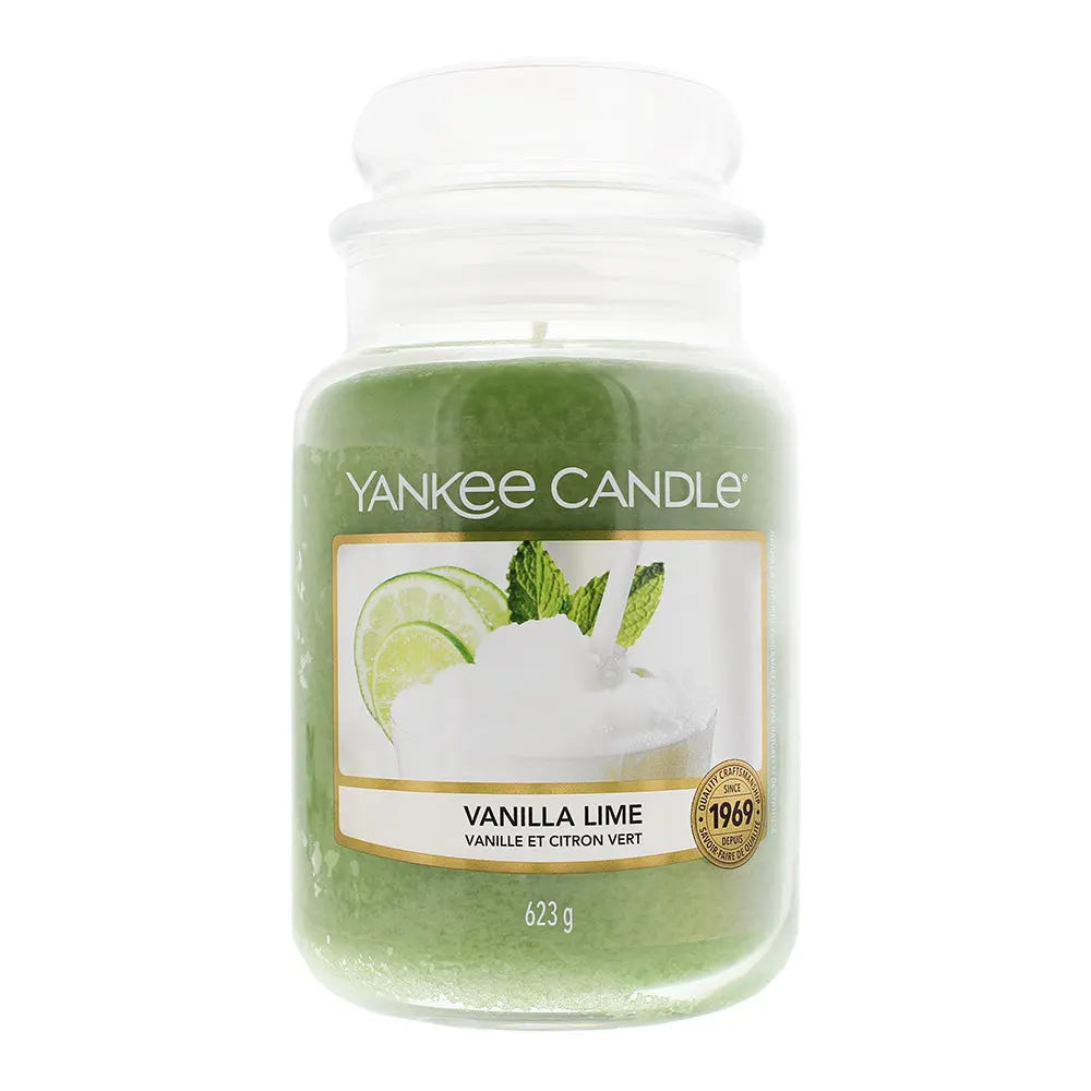 Yankee Vanilla Lime Candle 623g Yankee