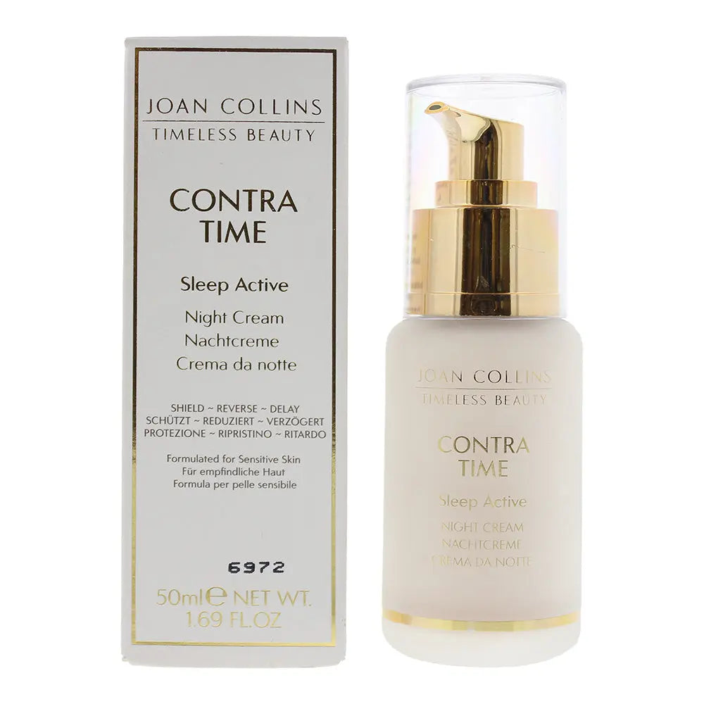 Joan Collins Contra Time Sleep Active Night Cream 50ml Joan Collins