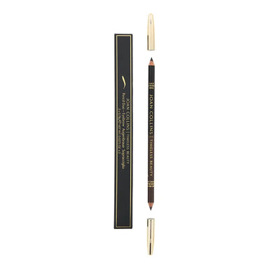 Joan Collins Eyebrow Pencil Duo Black/Dark Brown 1.56g Joan Collins