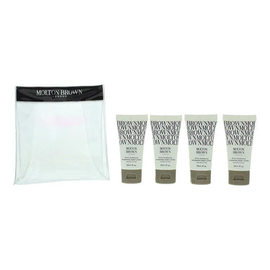 Molton Brown White Sandalwood 4 Piece Gift Set: 4 x Body Lotion 30ml Molton Brown