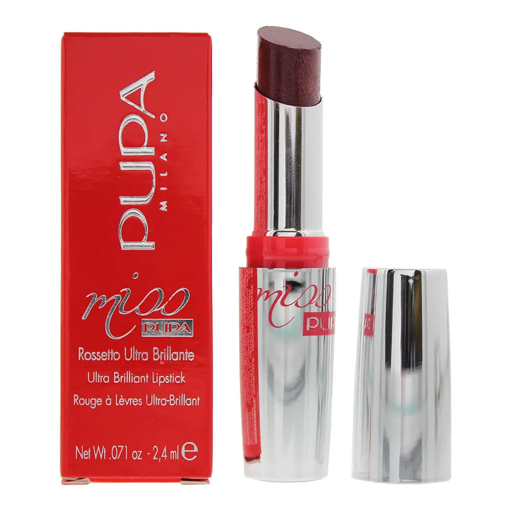 Pupa Miss Ultra Brilliant 204 Jezebel Lipstick 2.4ml Pupa