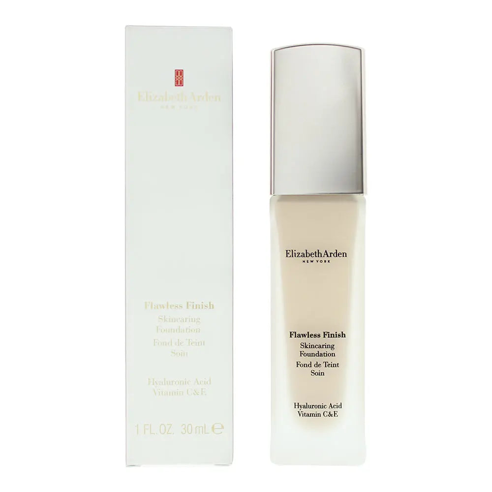 Elizabeth Arden Flawless Finish Skincaring 100C Very Fair Cool Tone Foundation 30ml Elizabeth Arden