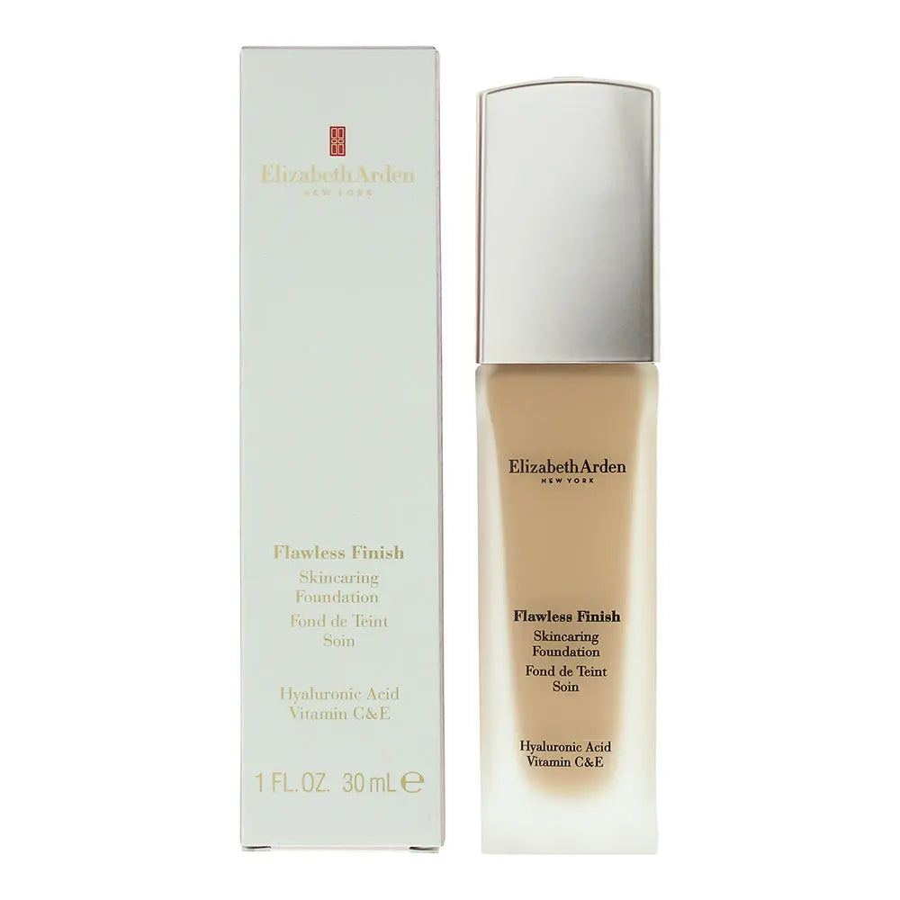 Elizabeth Arden Flawless Finish Skincaring 430W Tan Warm Yellow Foundation 30ml Elizabeth Arden