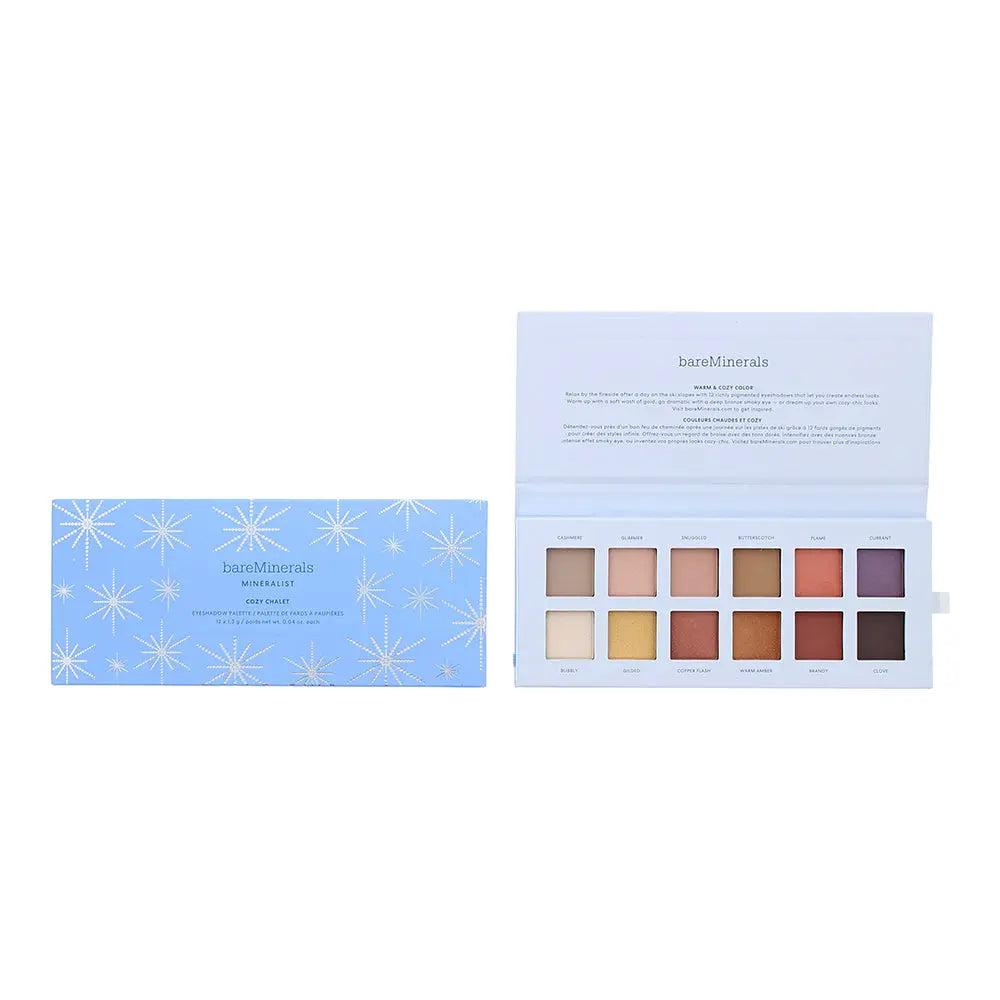 Bare Minerals Mineralist Cozy Chalet Eye Shadow Palette 12 x 1.3g Bare Minerals