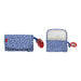 Bags Unlimited Bath Pretty Small Daisy Mirror Cosmetic Blue Bag Bags Unlimited