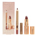 Charlotte Tilbury Pillow Talk Lip Kit 2 Piece Gift Set: Lip Liner 0.8g - Lipstick 1.5g Charlotte Tilbury