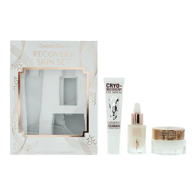 Charlotte Tilbury Recovery 3 Piece Gift Set: Magic Serum 8ml - Magic Cream 15ml - Cryo Recovery Eye Serum 15ml Charlotte Tilbury