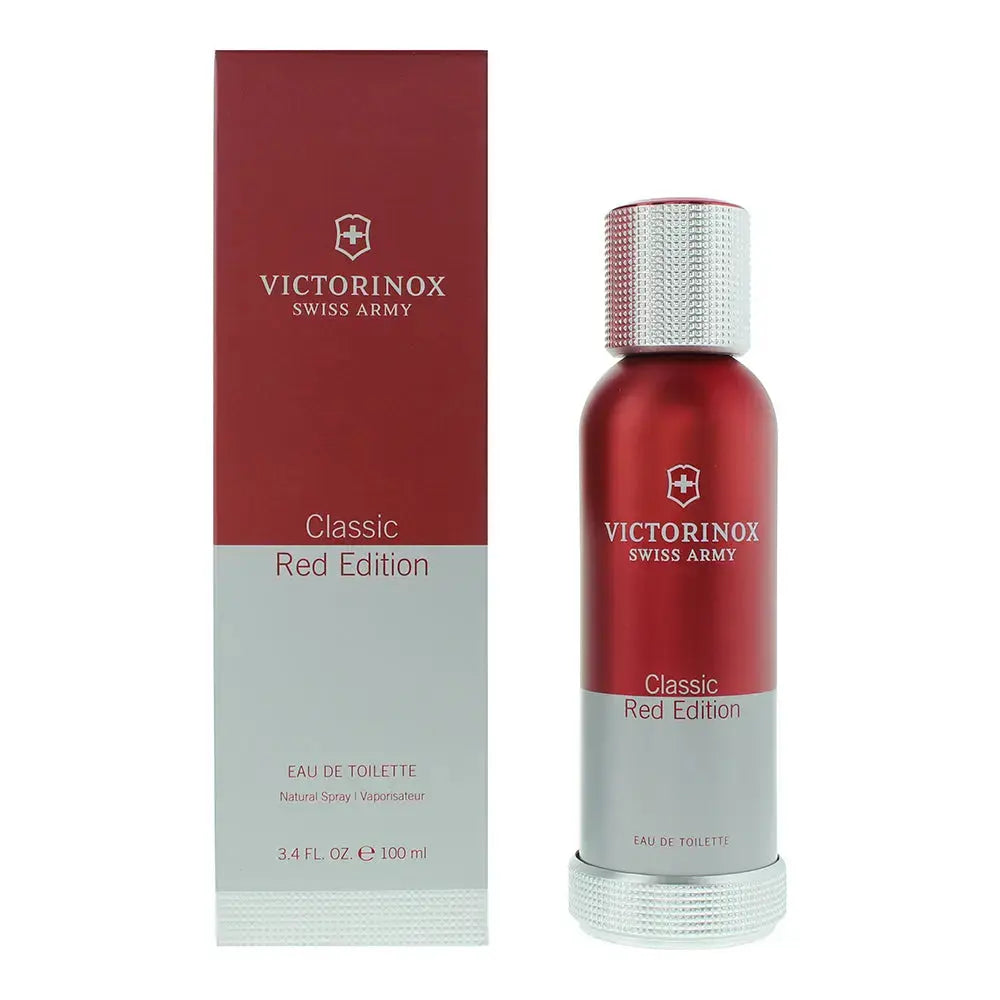 Swiss Army Victorinox Classic Red Edition 3.4 Eau De Toilette Spray Swiss Army