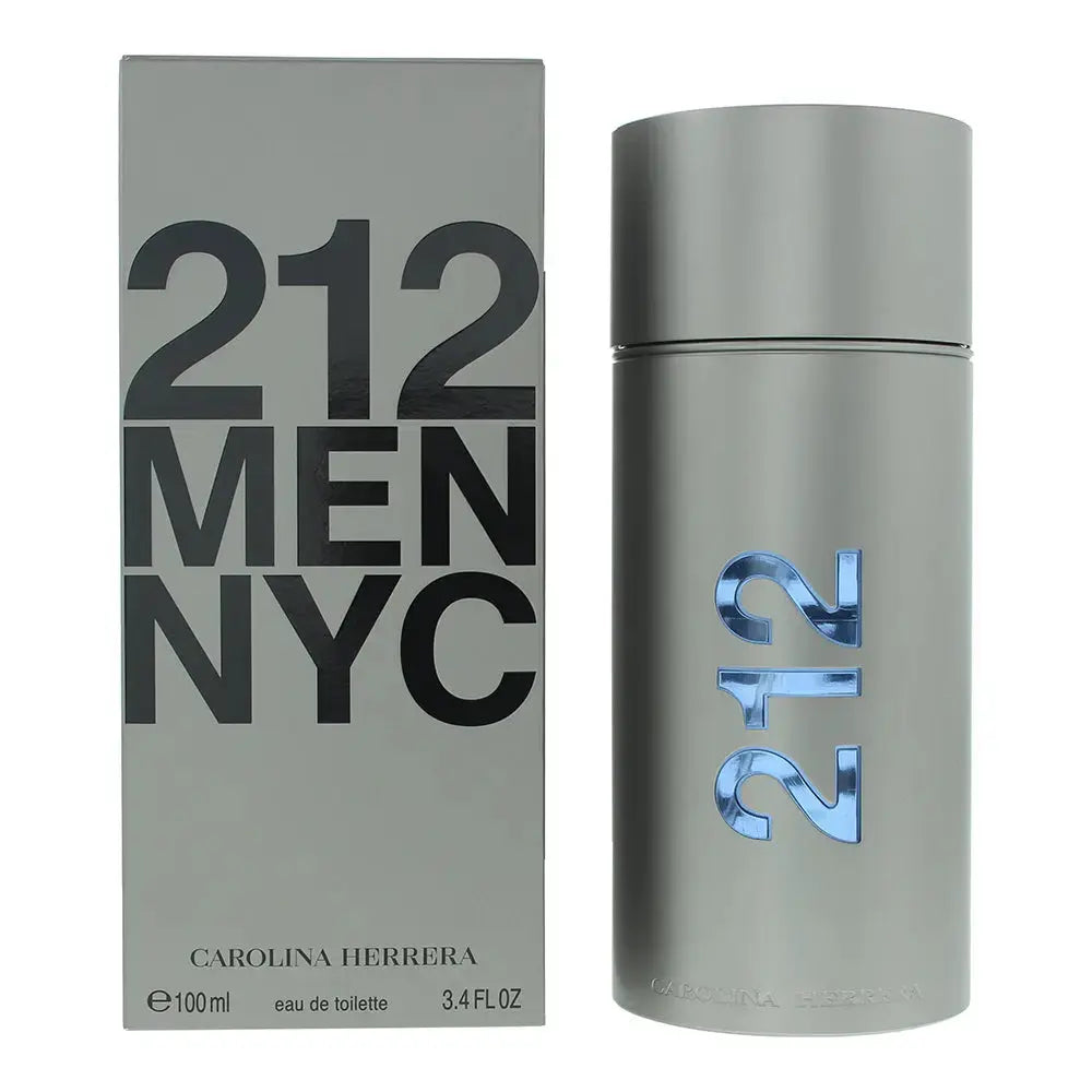 212 3.4 Eau De Toilette Spray For Men. Carolina Herrera