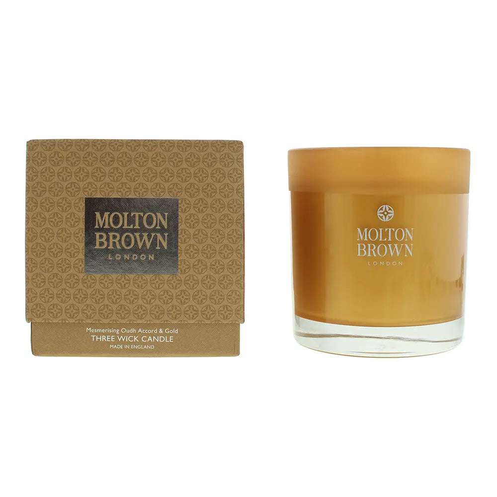 Molton Brown Mesmerising Oudh Accord  Gold Candle 480g Molton Brown