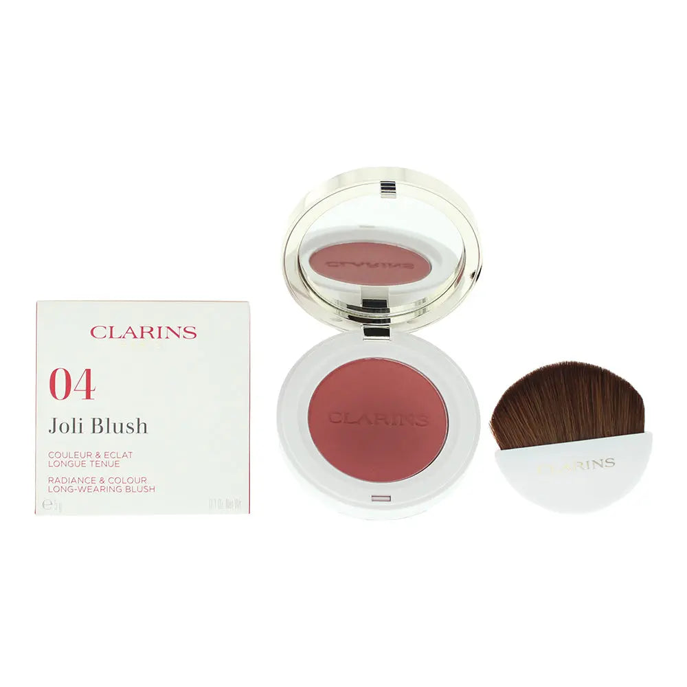 Clarins Joli Blush Radiance  Colour 04 Cheeky Purple Blush 5g Clarins