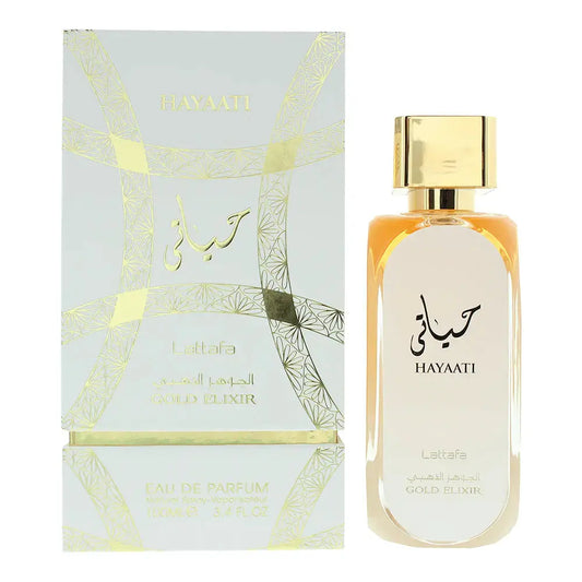 Lattafa Hayaati Gold Elixir 3.4 Eau De Parfum Spray Lattafa