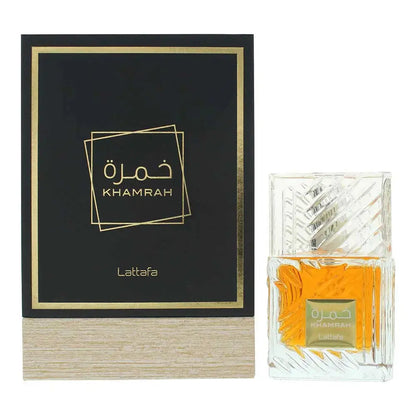 Lattafa Khamrah Dukhan 3.4 Eau De Parfum Spray For Men Lattafa