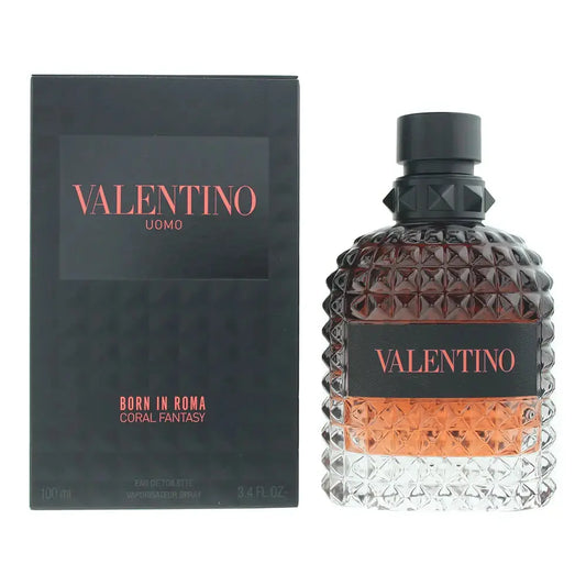 Valentino Uomo Born In Roma Coral Fantasy 3.4 Eau De Toilette Spray Valentino