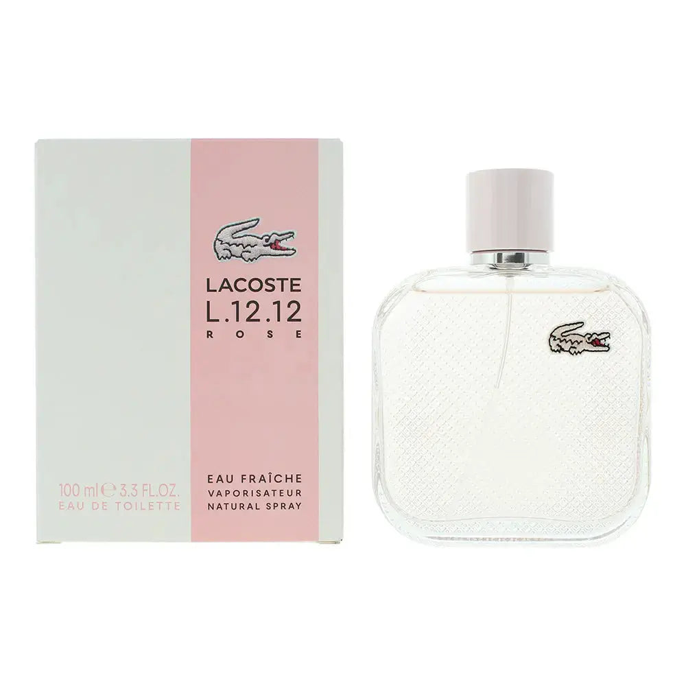 Lacoste L.12.12 Rose Eau Fraiche 3.3 Eau De Toilette Spray. Lacoste