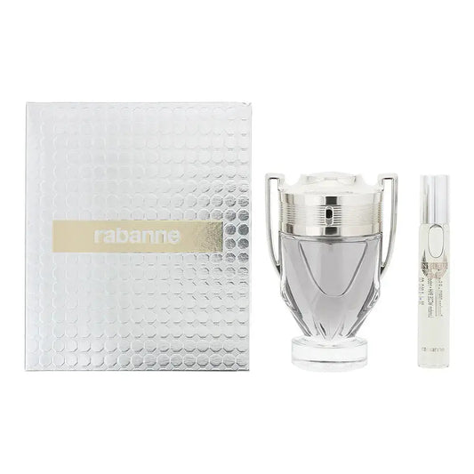 Paco Rabanne Invictus 2 Pcs Set For Men: 3.4 Eau De Toilette Spray + 0.68 Eau De Toilette Spray Paco Rabanne