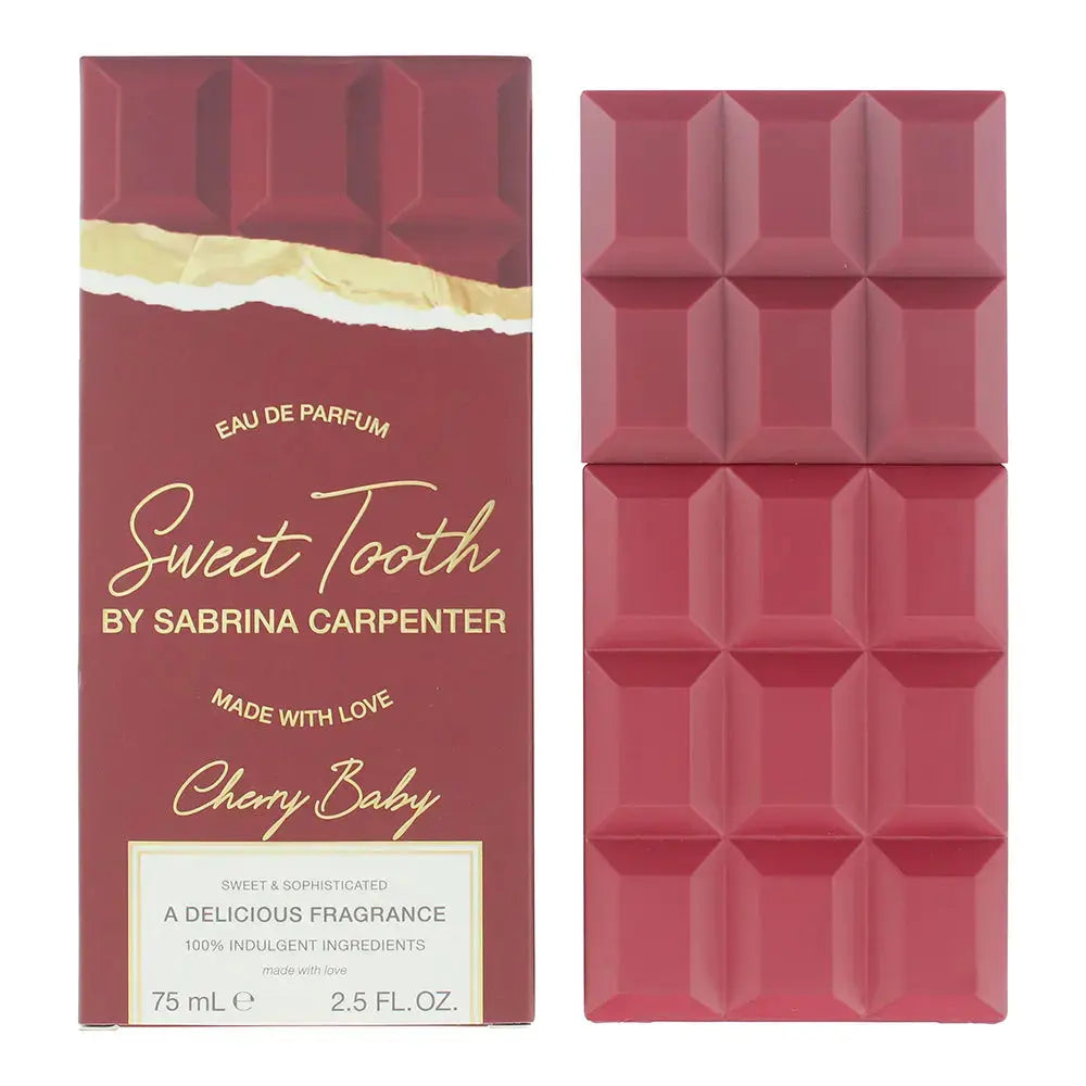 Sabrina Carpenter Sweet Tooth Cherry Baby 2.5 Eau De Parfum Spray For Women Sabrina Carpenter