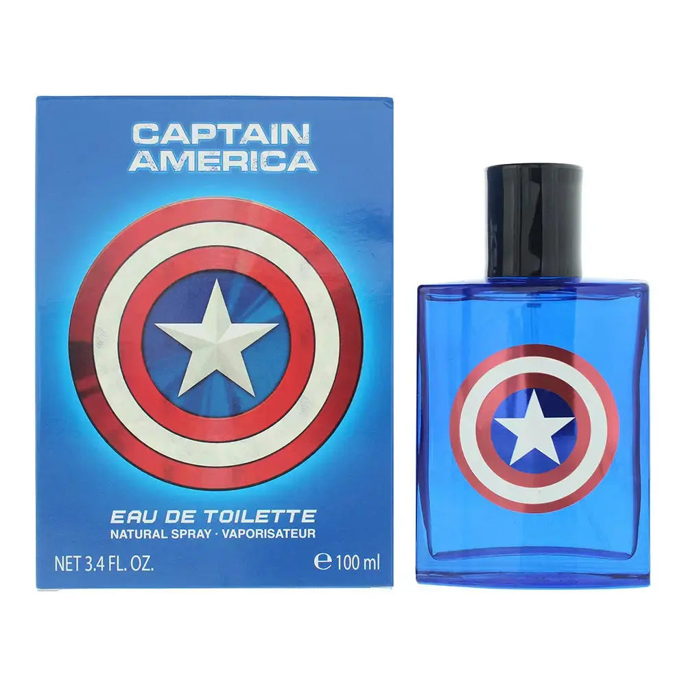 Marvel Captain America 3.4 Eau De Toilette Spray.. Marvel