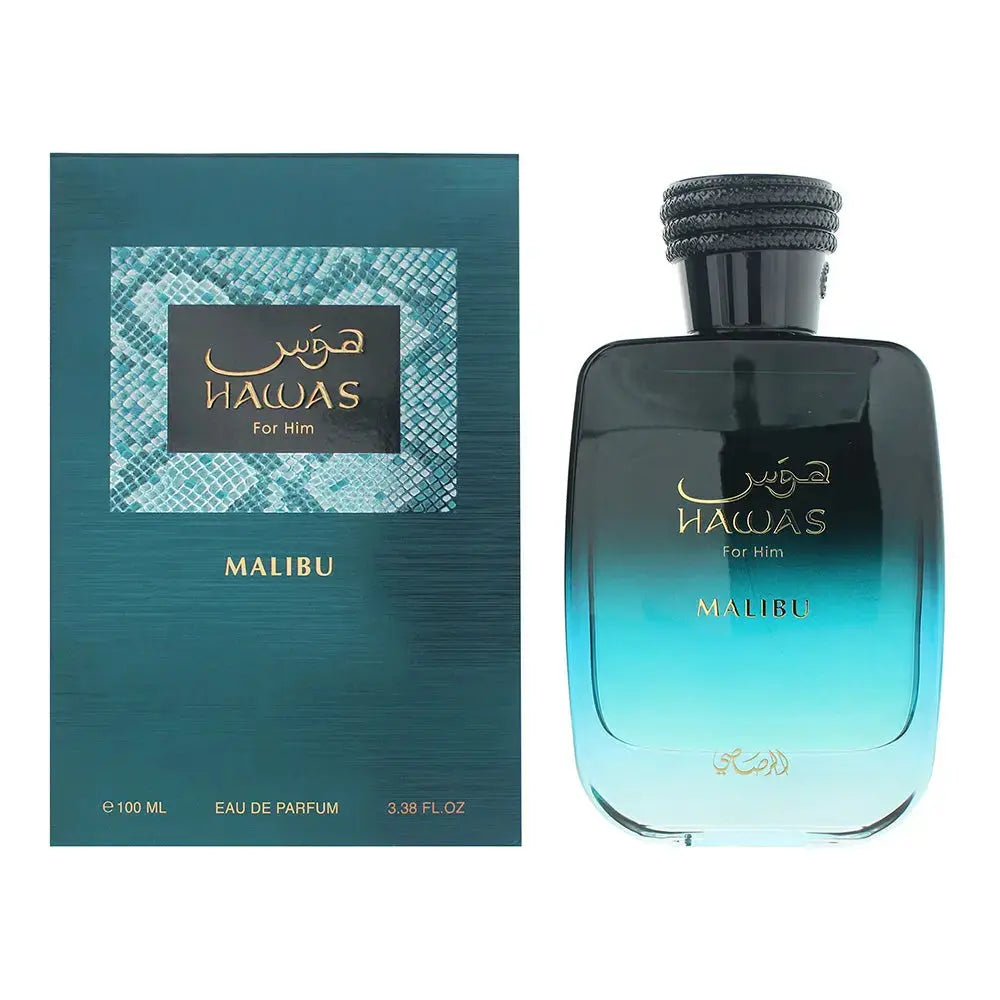 Rasasi Hawas Malibu 3.38 Eau De Parfum Spray For Men Rasasi