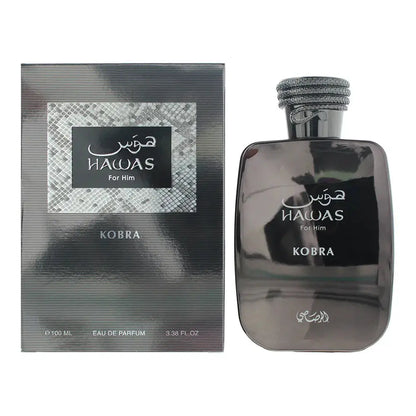 Rasasi Hawas Kobra 3.38 Eau De Parfum Spray For Men Rasasi