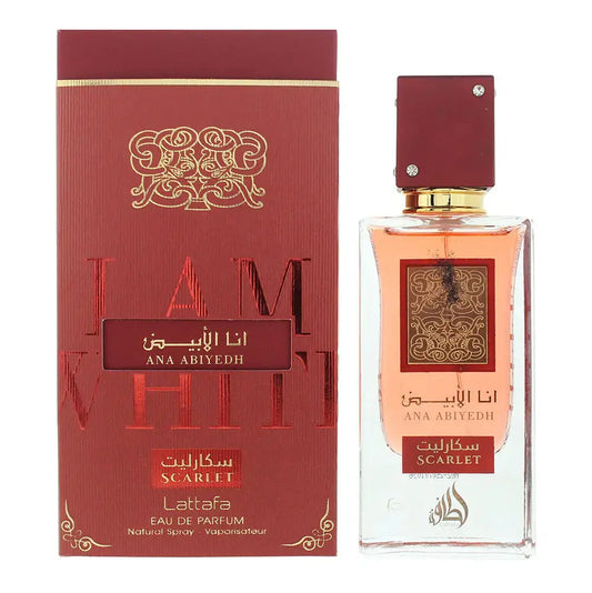 Lattafa Ana Abiyedh Scarlet 2.04 Eau De Parfum Spray For Women Lattafa