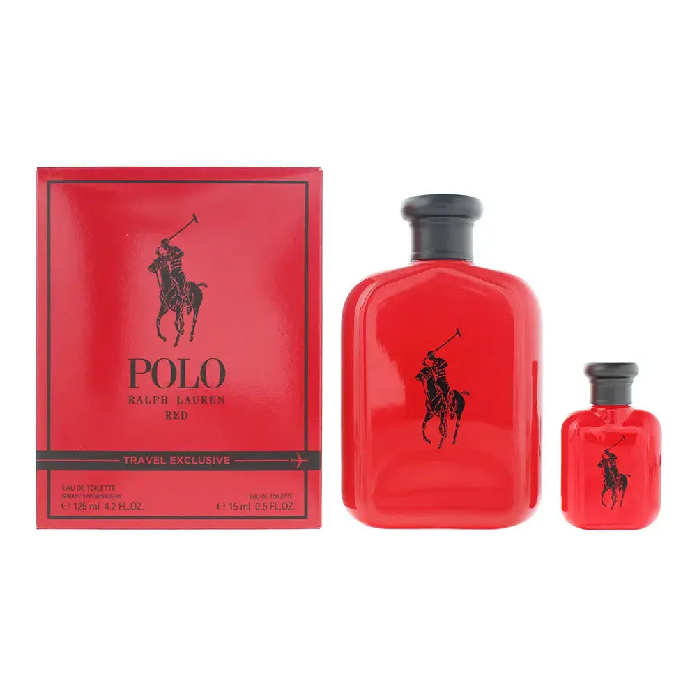 Polo Red 2 Pcs Set For Men: 4.2 Eau De Toilette + 0.5 Eau De Toilette Ralph Lauren