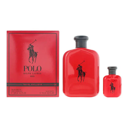 Polo Red 2 Pcs Set For Men: 4.2 Eau De Toilette + 0.5 Eau De Toilette Ralph Lauren
