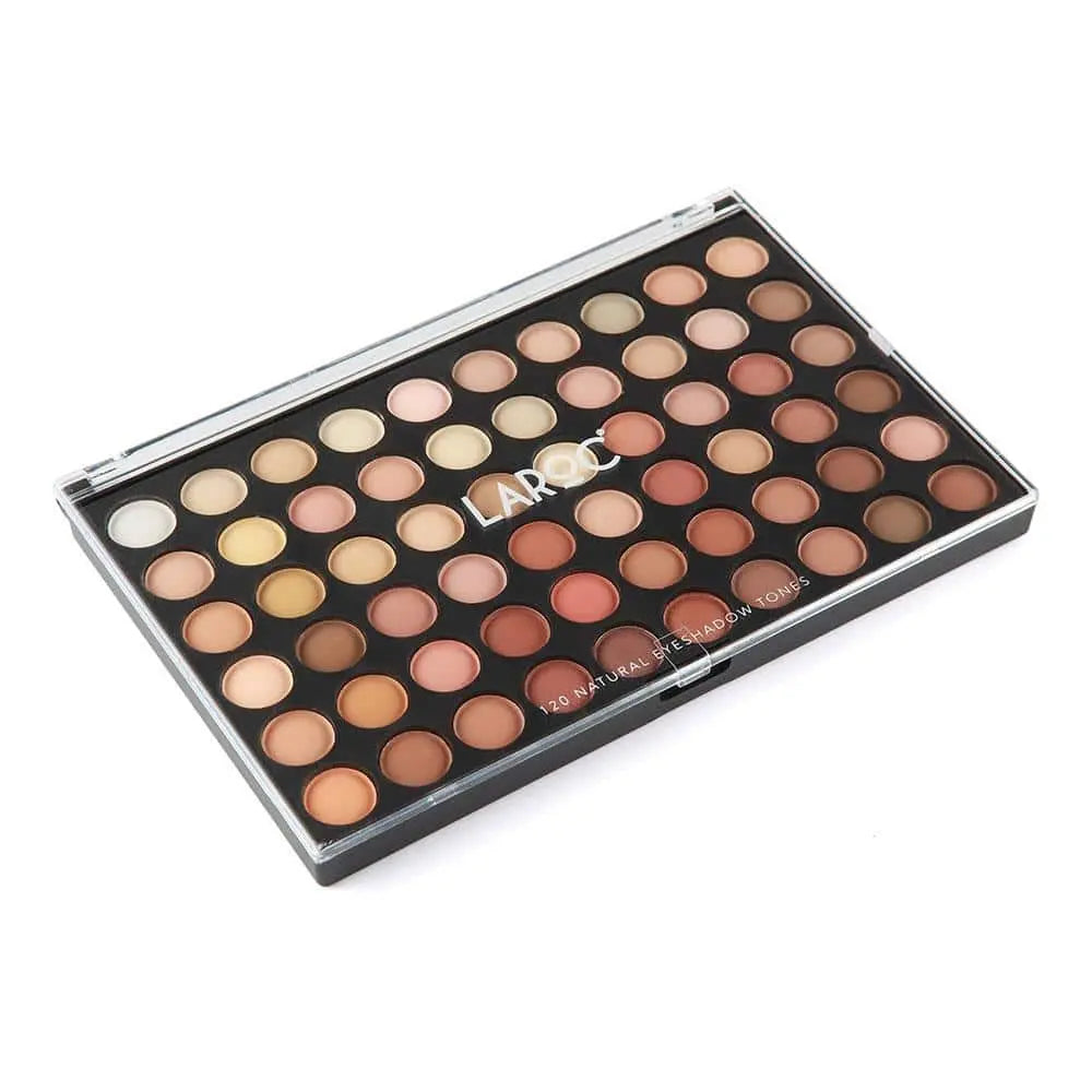 LaRoc 120 Colour Eyeshadow Palette - Natural - The Beauty Store