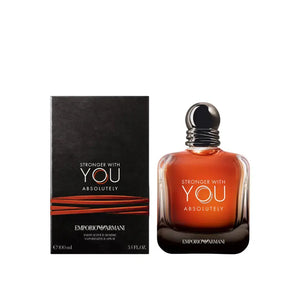 Armani Stronger With You Absolutely 3.4 Eau De Parfum Spray For Men Giorgio Armani