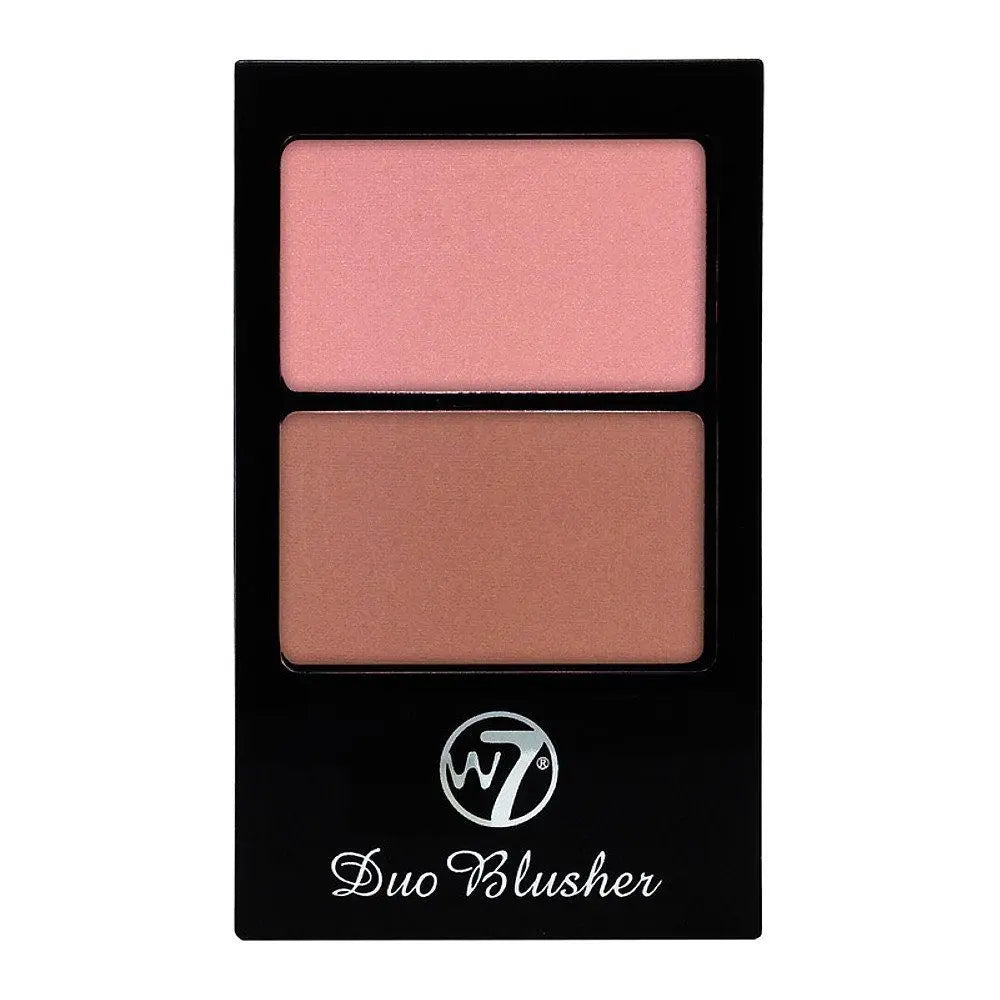 W7 Cosmetics Duo Blusher Compact 7g - The Beauty Store