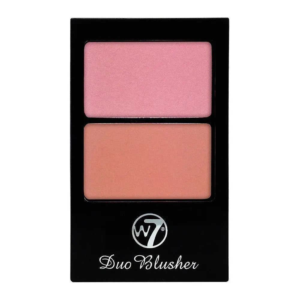 W7 Cosmetics Duo Blusher Compact 7g - The Beauty Store