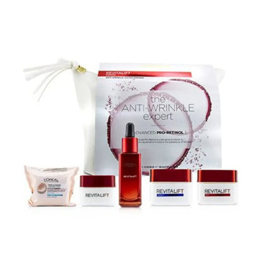 L’Oreal Revitalift 5 Piece Gift Set with Pouch - The Beauty Store