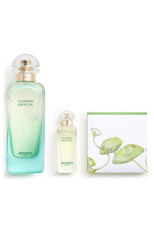 Hermès Un Jardin Sur Le Nil Gift Set 100ml EDT + 7.5ml EDT + 50g Soap Hermès