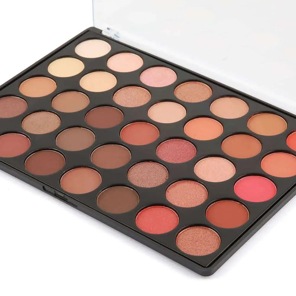 LaRoc 35 Colour Eyeshadow Palette - Fire Burst - The Beauty Store