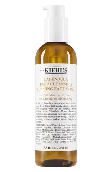 KIEHLS CALENDULA DEEP CLEANSING FOAMING FACE WASH - The Beauty Store