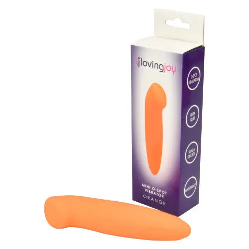 Loving Joy Mini G-Spot Vibrator Orange Loving Joy