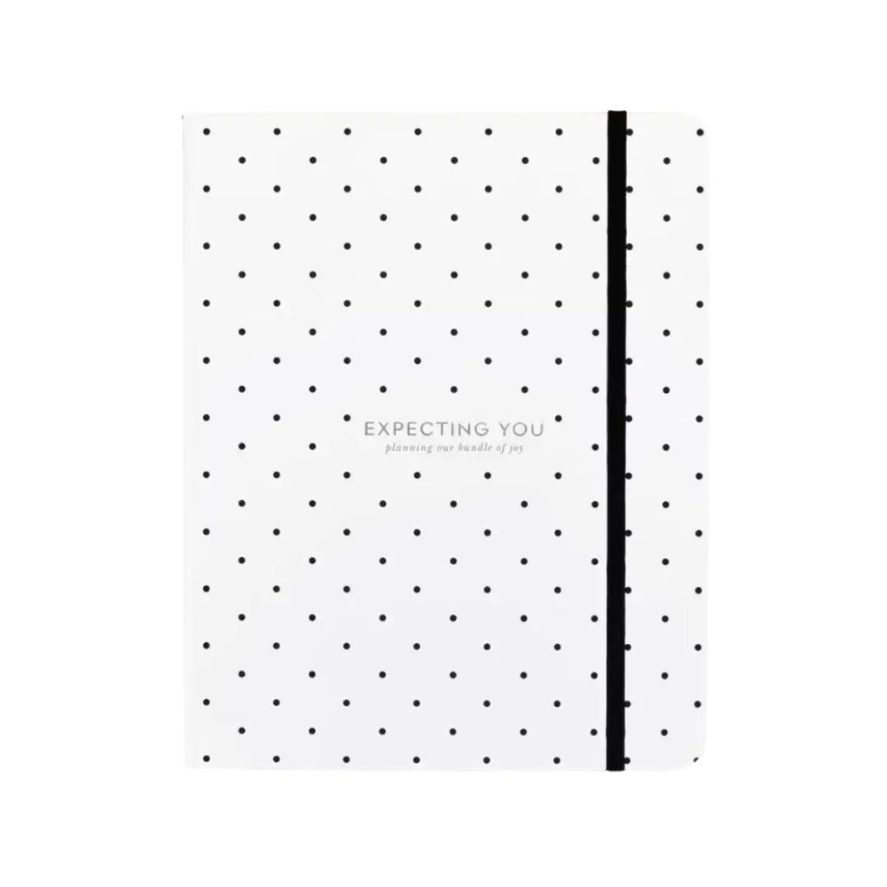 Kate Spade Expecting You Black Polkadot Baby Planner Kate Spade