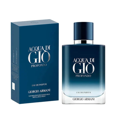 Armani Acqua Di Gio Profondo 3.4 Eau De Parfum Spray For Men Giorgio Armani