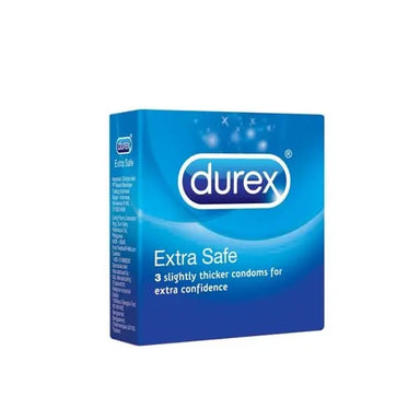 Durex Extra Safe Condoms Regular Fit Pack of 3 - The Beauty Store