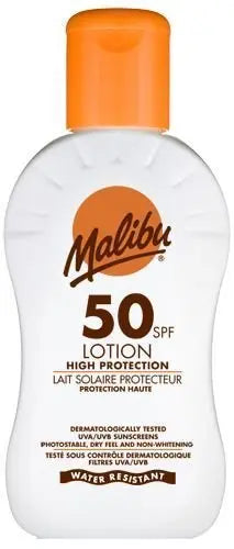 Malibu SPF 50 Lotion High Protection Water Resistant 100ml - The Beauty Store