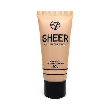 W7 Sheer Foundation Smooth Lasting Finish - Sand 30g W7 Cosmetics