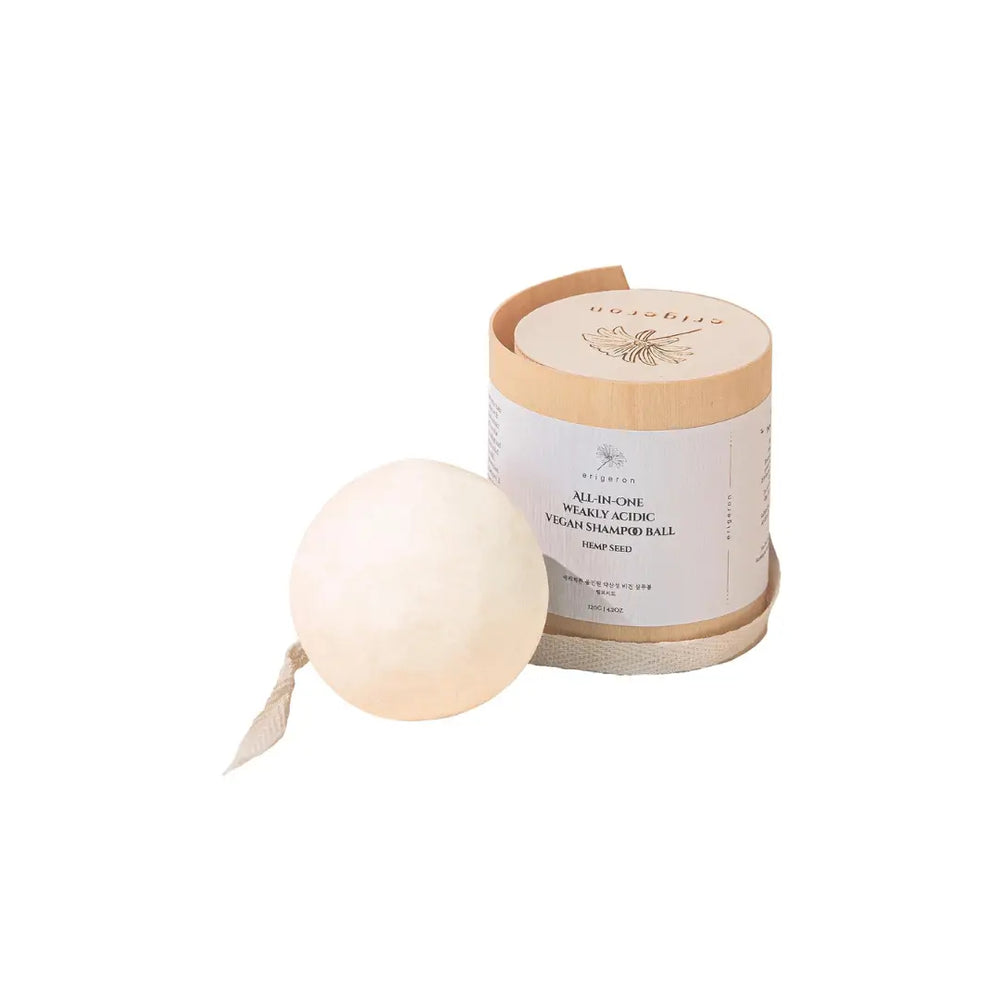 Erigeron All In One Shampoo Ball Snow Oatmeal 120G - The Beauty Store