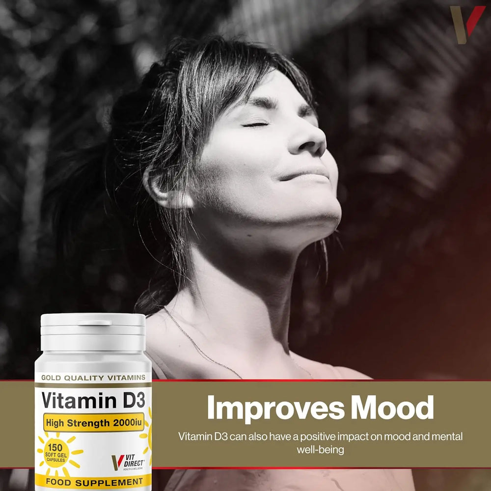 Vit Direct Vitamin D3 High Strength 150 Soft Gel Capsules Vit Direct