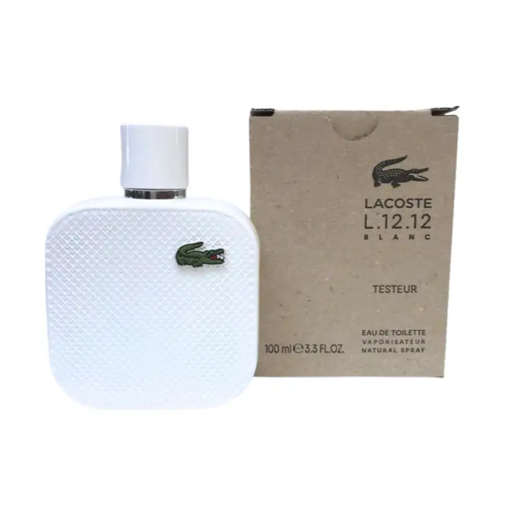 Lacoste L.12.12 Blanc Tester 3.3 Eau De Toilette Spray For Men Lacoste