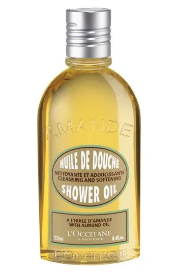 L’Occitane Almond Cleansing & Softening Shower Oil 250ml - The Beauty Store