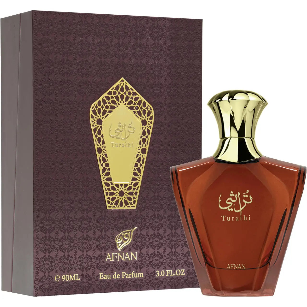 Afnan Turathi 3 Oz Eau De Parfum Spray For Men Afnan